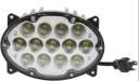 Фара LED, 65W, 5200lm, овал, 10/30V, ближній/дальній RE181963, RE260102, RE173600